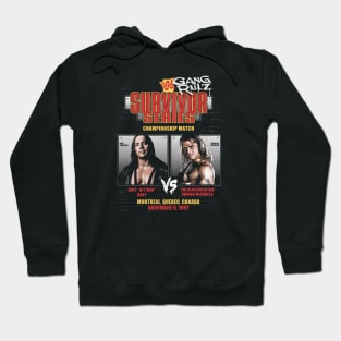 Shawn Michaels Vs Bret Hart 1997 Survivor Series Hoodie